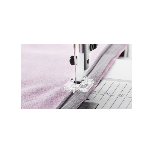 Transparant dold blixlås