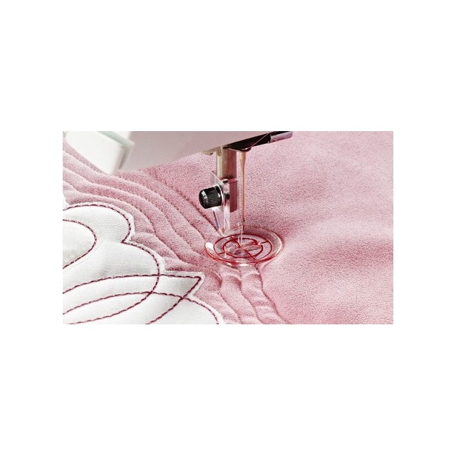 Cirkelrund frihand quiltfot