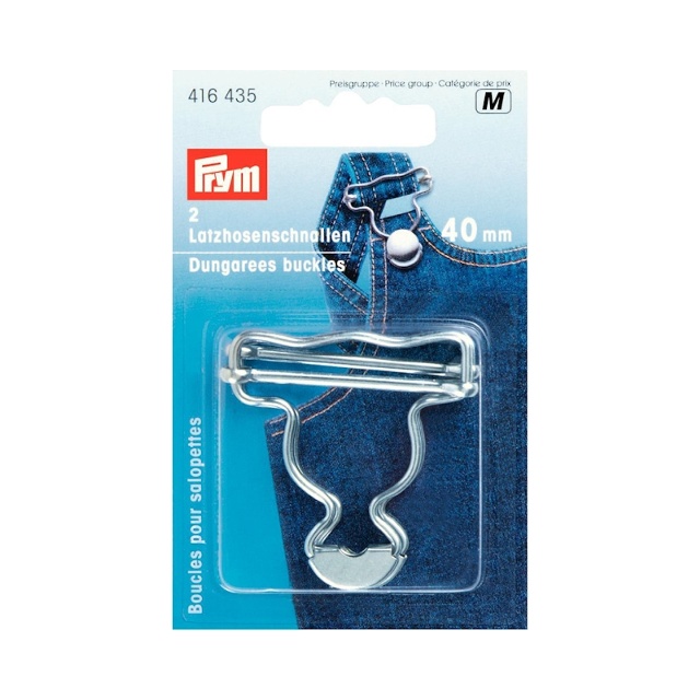 OVERALLSPÄNNE UTAN KNAPP 40 MM 2 ST