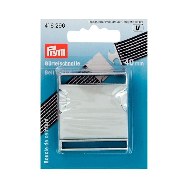 SPÄNNE 40 MM SILVER 1 ST.