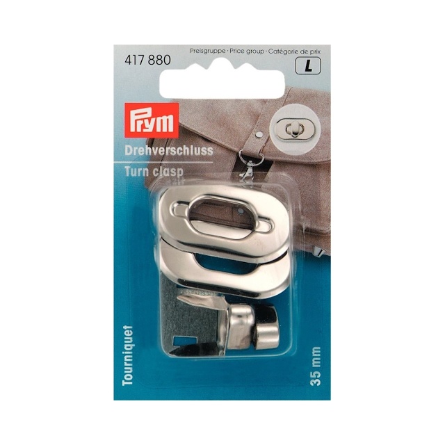 VRIDLÅS TILL VÄSKA SILVER