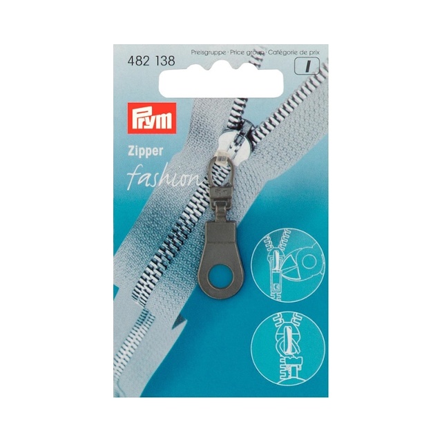 BLIXTLÅSDECOR 1 ST SVART