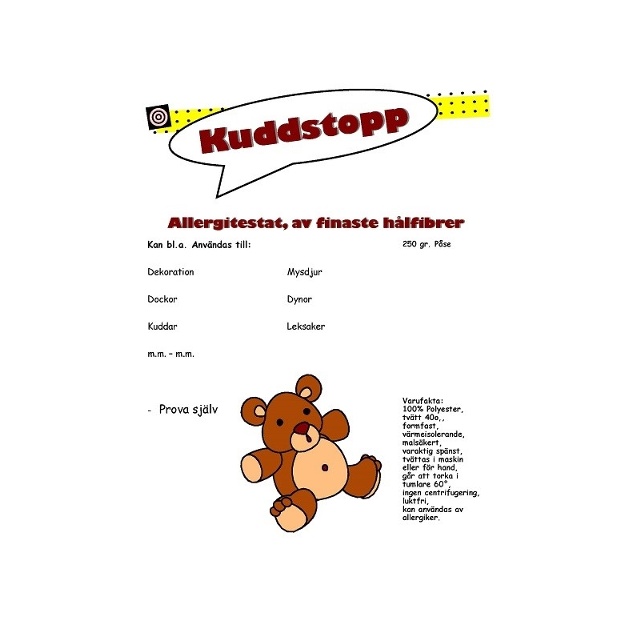 KUDDSTOPP ´TREND´  250 GR.