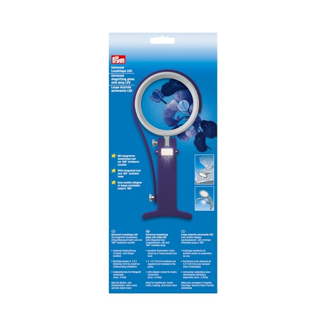 FÖRSTORINGSGLAS M. LED LAMPA