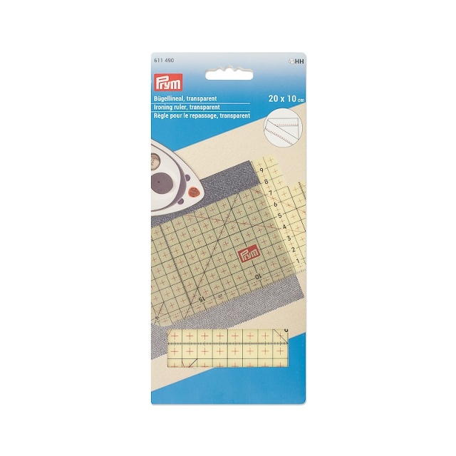 Värmetålig stryklinjal 20x10cm
