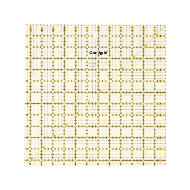 Universal linjal, 12,5x12,5 tum