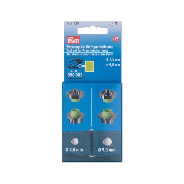 Verktygssats rörnitar med Ø 7,5 mm och 9 mm