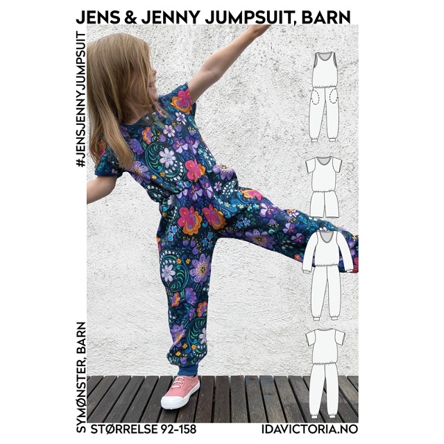 Ida Victoria - Jens - Jenny jumpsuit, barn