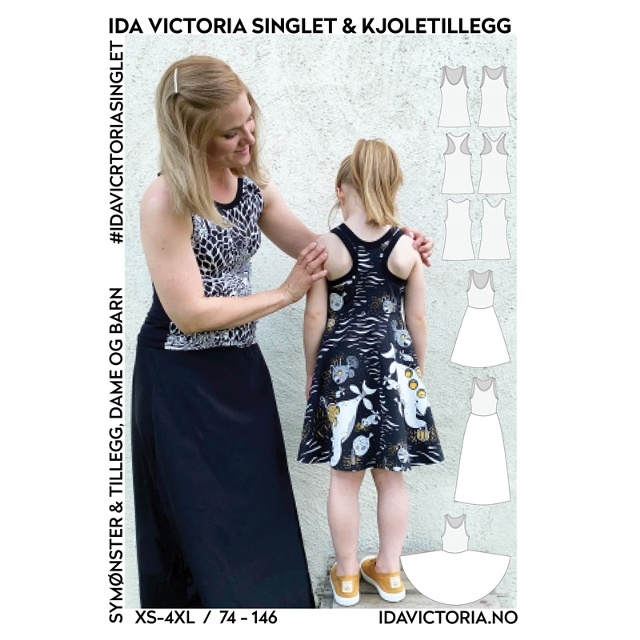 Ida Victoria - Singlet - kjoltillägg, dam - barn