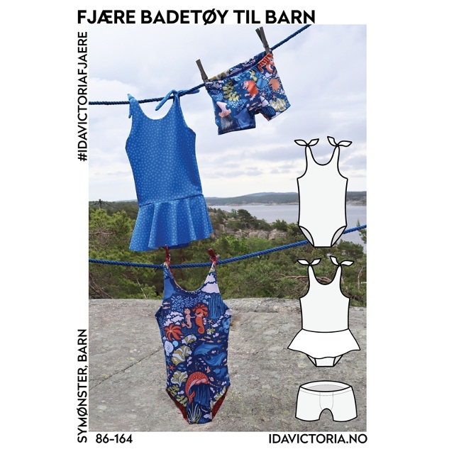 Ida Victoria - Fjære badkläder, barn