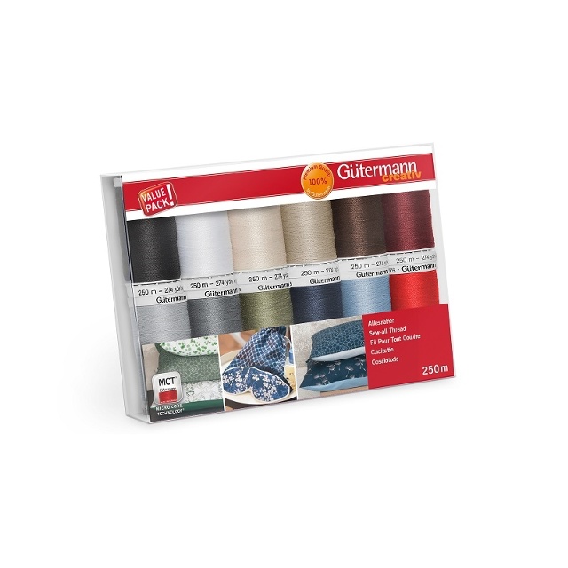 TRÅDSET - ALLA TYGERS TRÅD 12 PACK