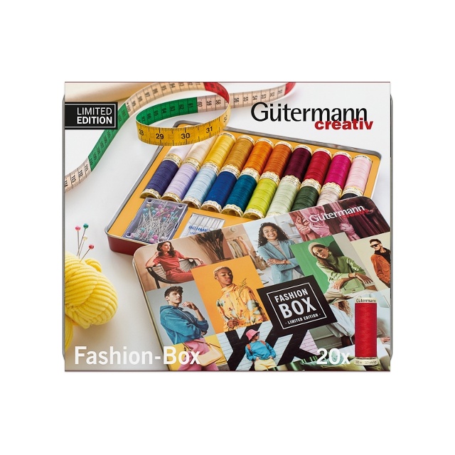 Fashion Box - Alla Tygers Tråd 100m, 20st