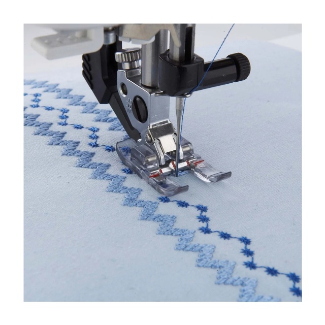 Pfaff Transparent Öppen Pressarfot med IDT