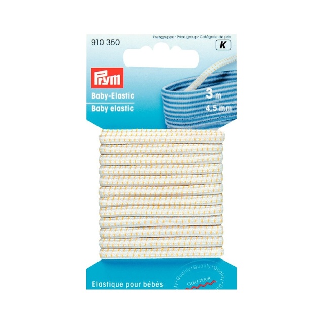 Babyresår 4,5 mm, vit