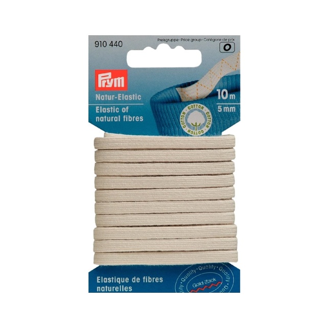 Naturresår 5 mm, råvit