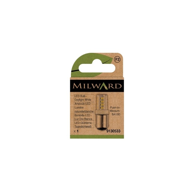 Daylight white ledlampa i bajonett