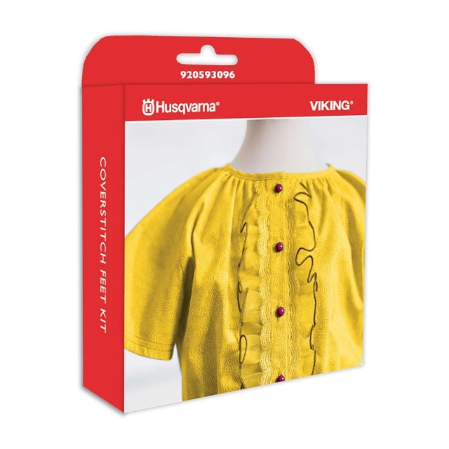 Husqvarna Viking Coverstitch Feet Kit