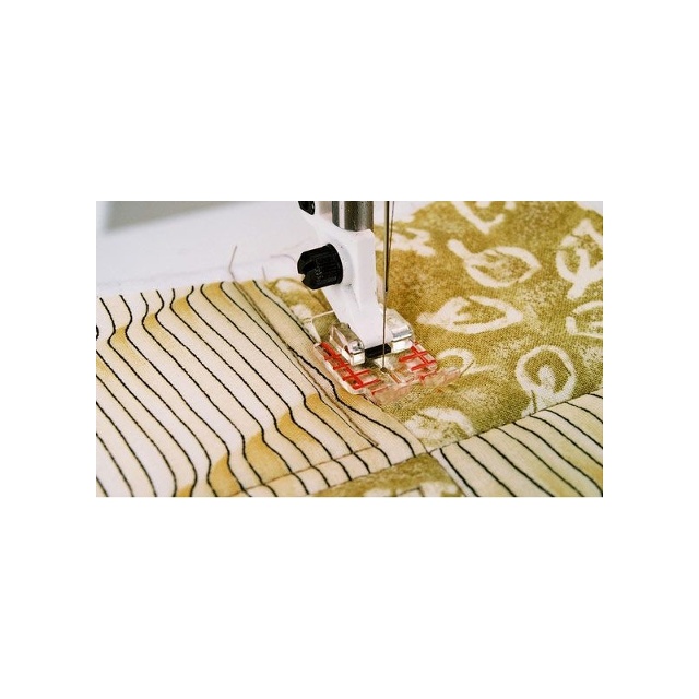 Transparant 1/4 inch piecing-fot