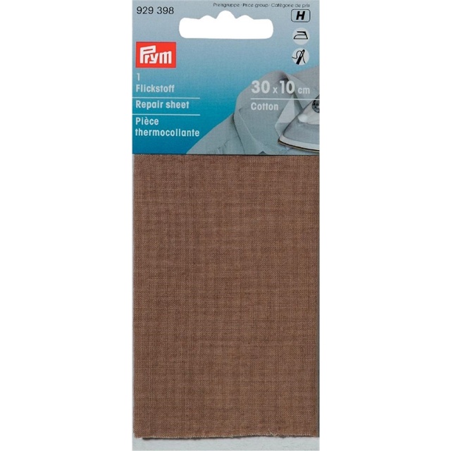 Bomullslaglapp 12x45cm, kamel