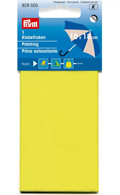 Självhäftande Nylonlaglappar - Gul