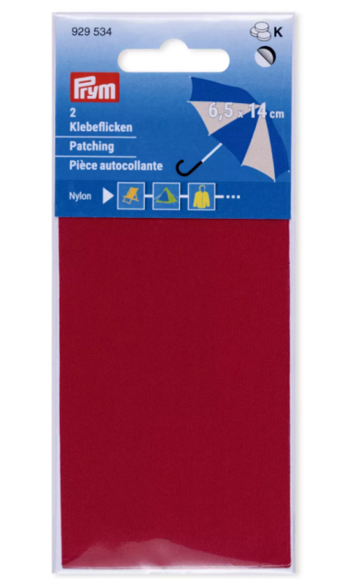 Självhäftande Nylonlaglappar - Fuchsia