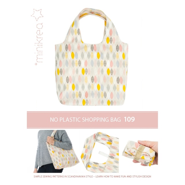 109 Minikrea ´No Plastic´ Shopping Bag