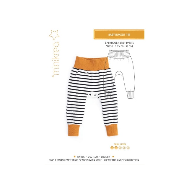111 Minikrea Monkey Pants-Babybyxor