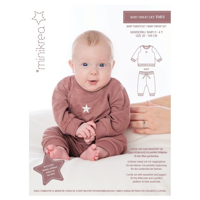 11415 Minikrea Baby Sweat Set