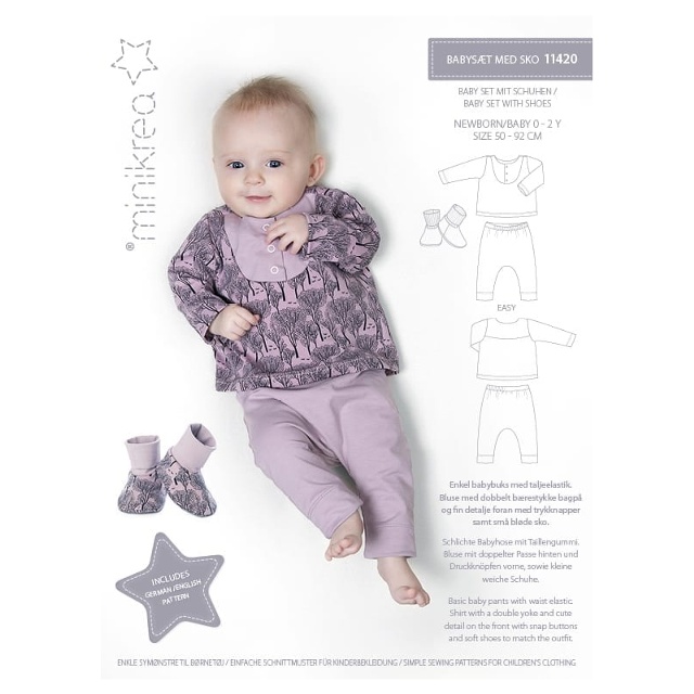 11420 Minikrea Babyset med tossor