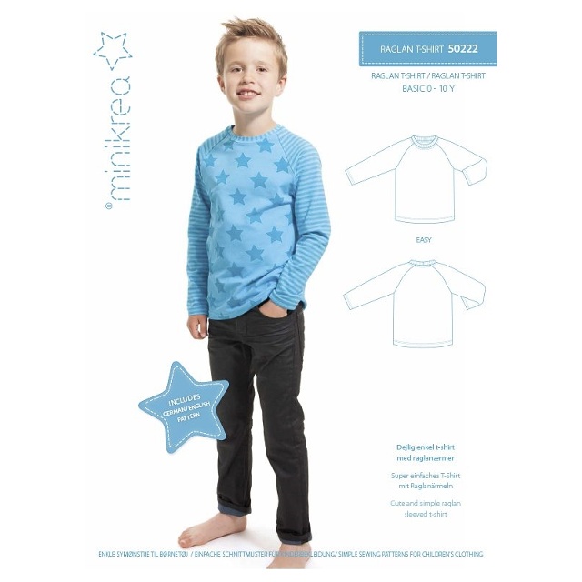 50222 Minikrea Raglan T-shirt