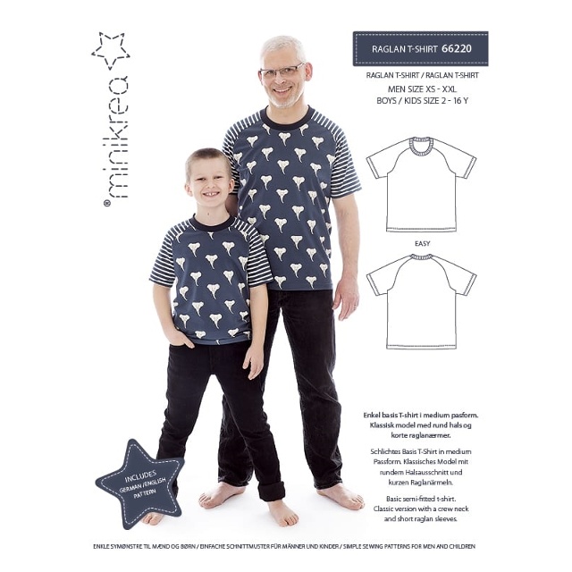 66220 Minikrea Raglan T-shirt