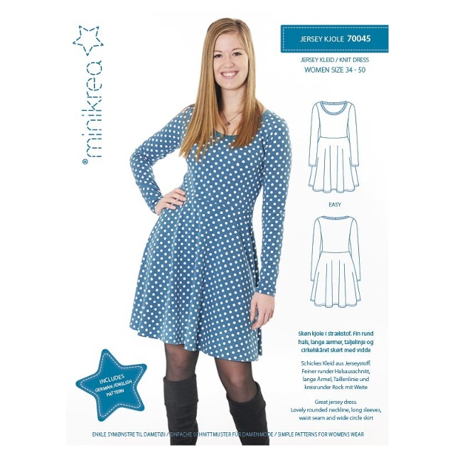 70045 Minikrea Trikåklänning