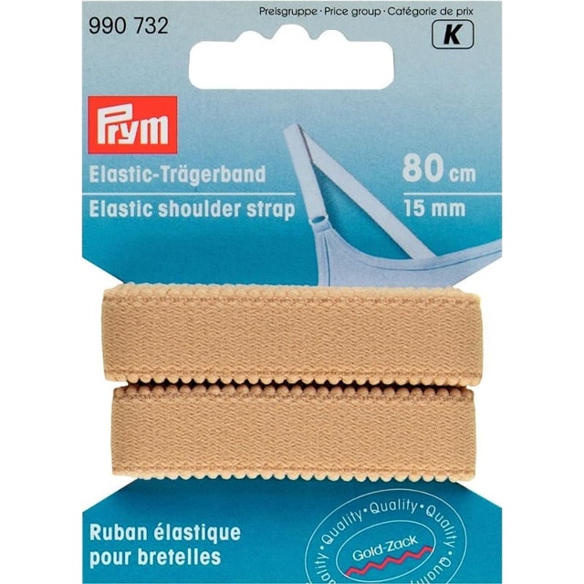 Axelband resår 80cm 15mm bech