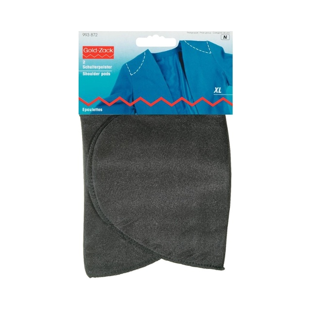 Axelvadd, insatt XL, svart