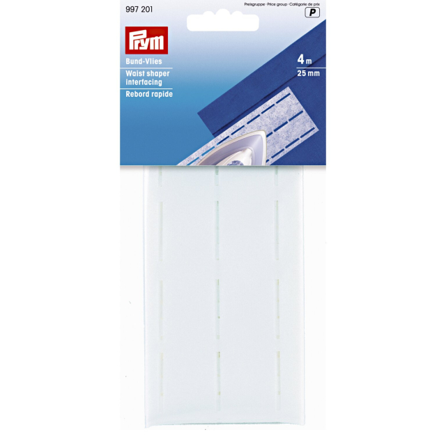Prym Påstrykbart midjemellanlägg 25 mm