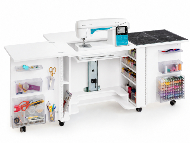 Tailormade Duo Symaskinsbord - Vit
