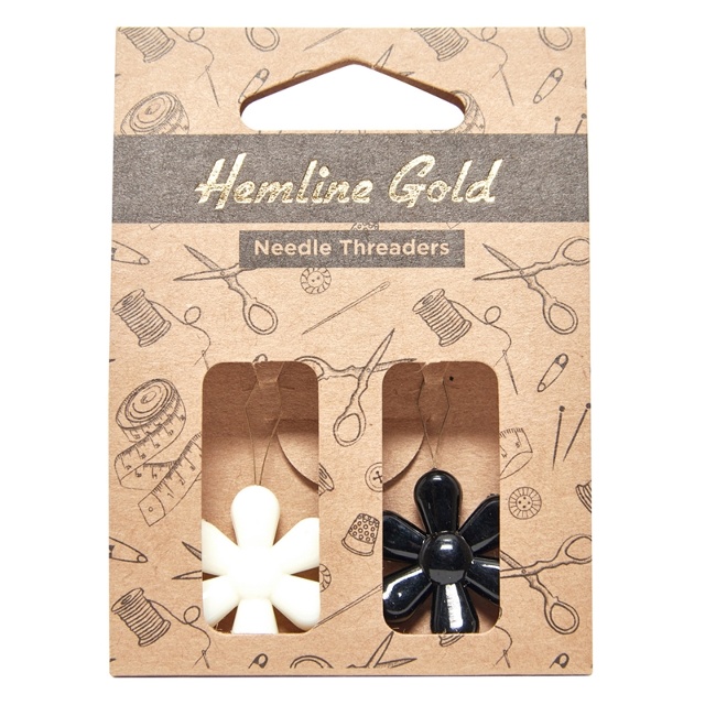 NÅLTRÄDARE ´DAISY´ 2 ST. ´HEMLINE GOLD´