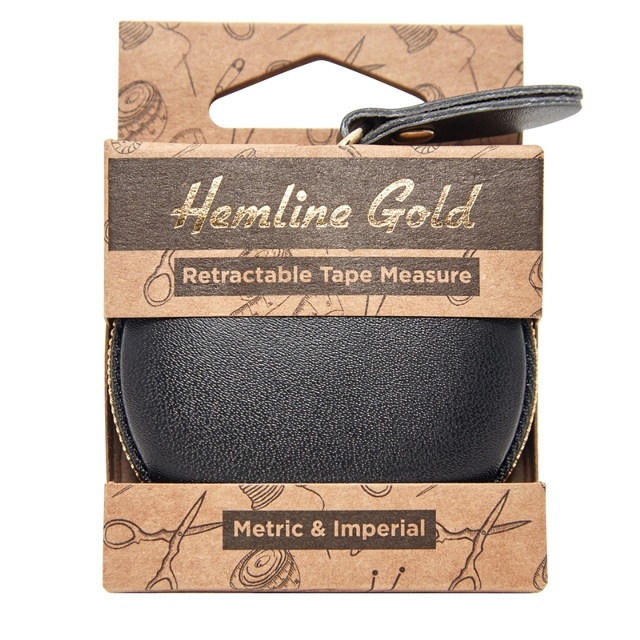 RULLMÅTTBAND 150 CM ´HEMLINE GOLD´
