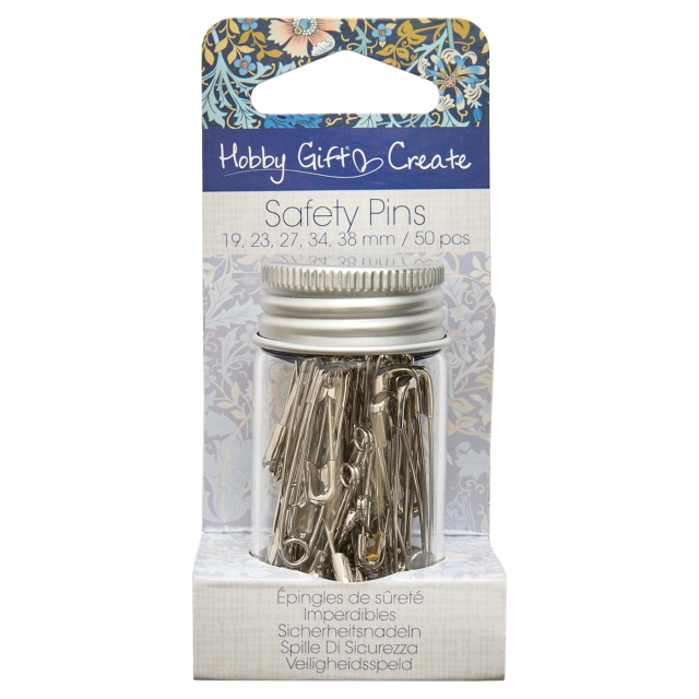 Hobby Gift Create Säkerhetsnålar - Blooming Blue