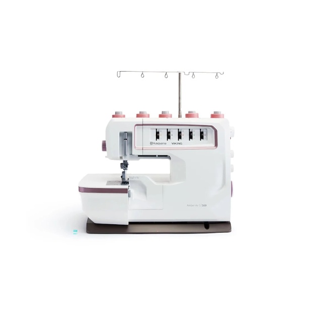 Husqvarna Viking Amber Air S500 overlock- och täcksömsmaskin