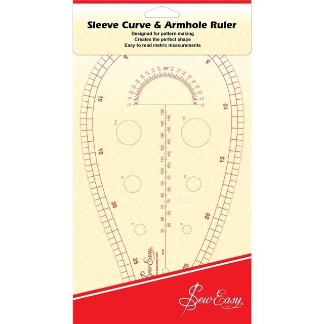 Transparent kurv-ärm-linjal