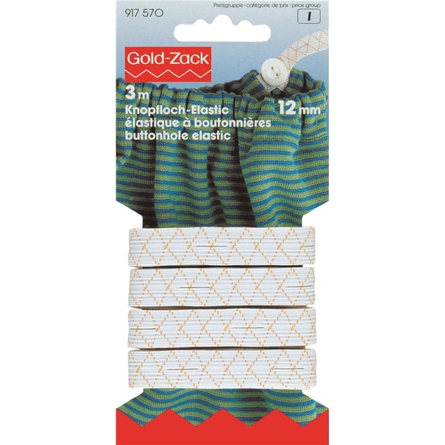 knapp resår 3m 12mm