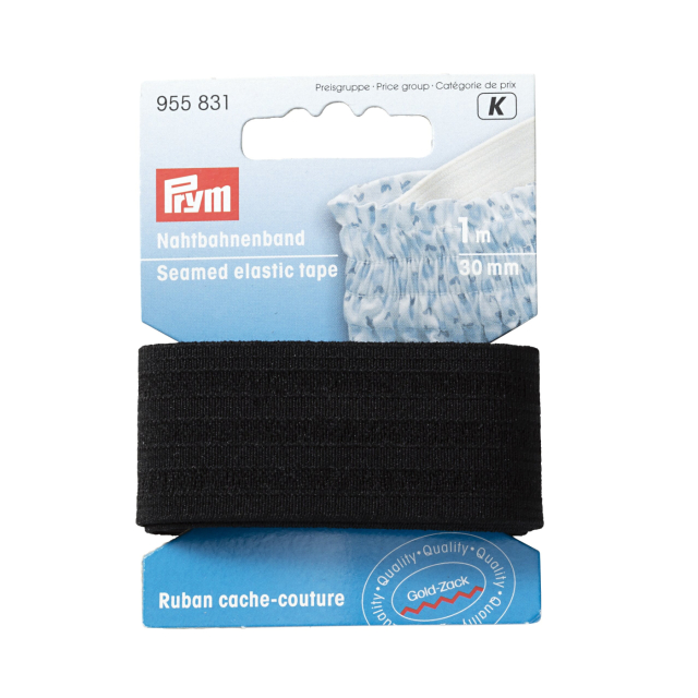 Prym Sömresår 30 mm - Svart, 1 meter