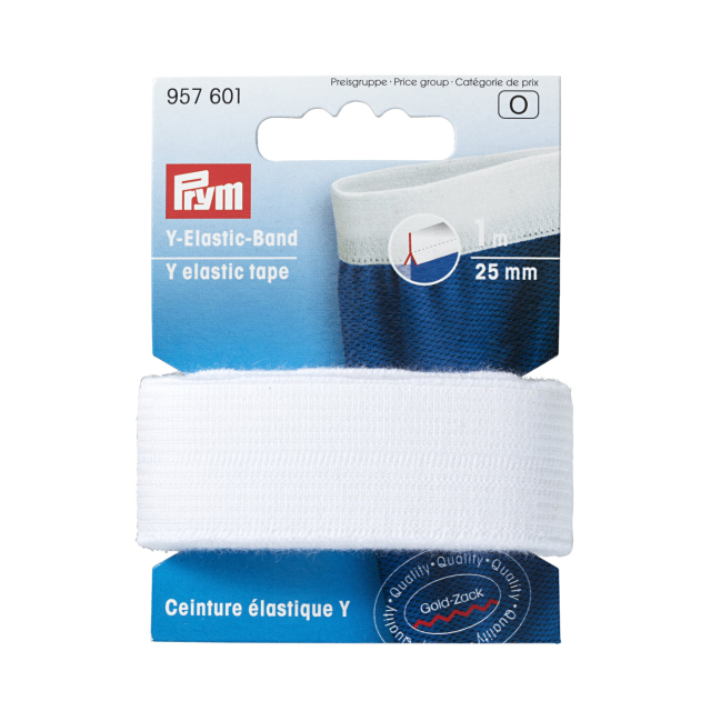 Prym Kantresår 25 mm - Vit, 1 m