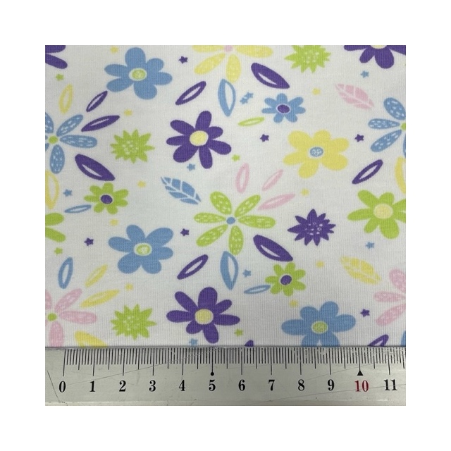 BLOMMOR GRÖN LILA BLÅ