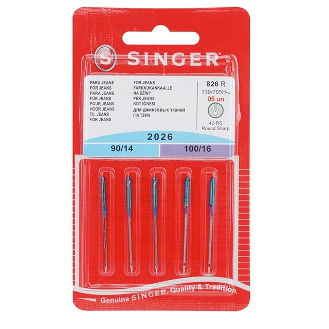 Singer Jeansnålar NR.90- 100