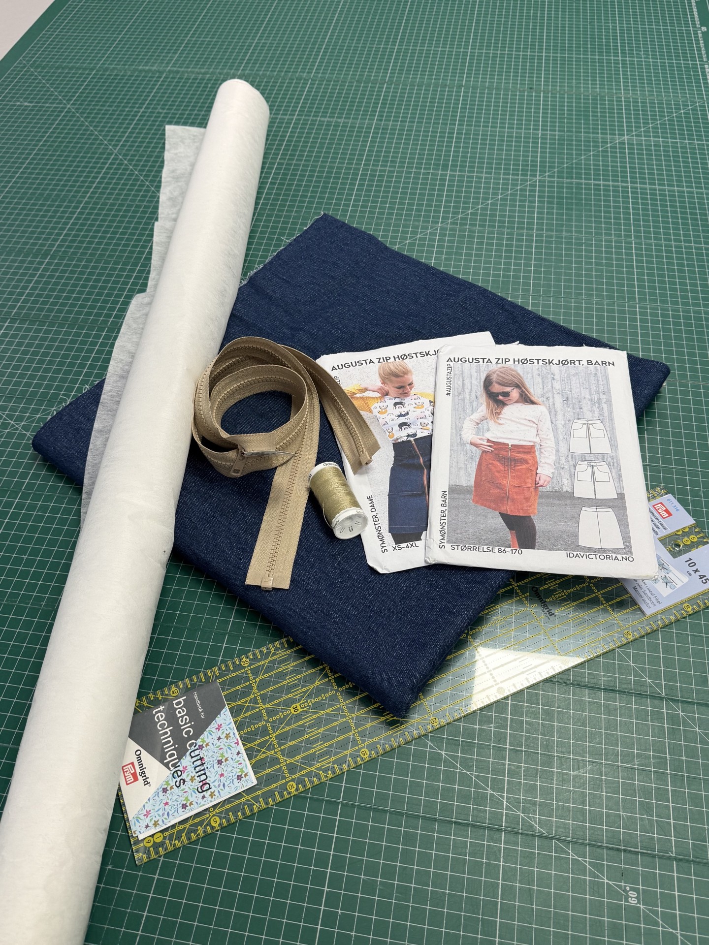 Material till Augusta Zip