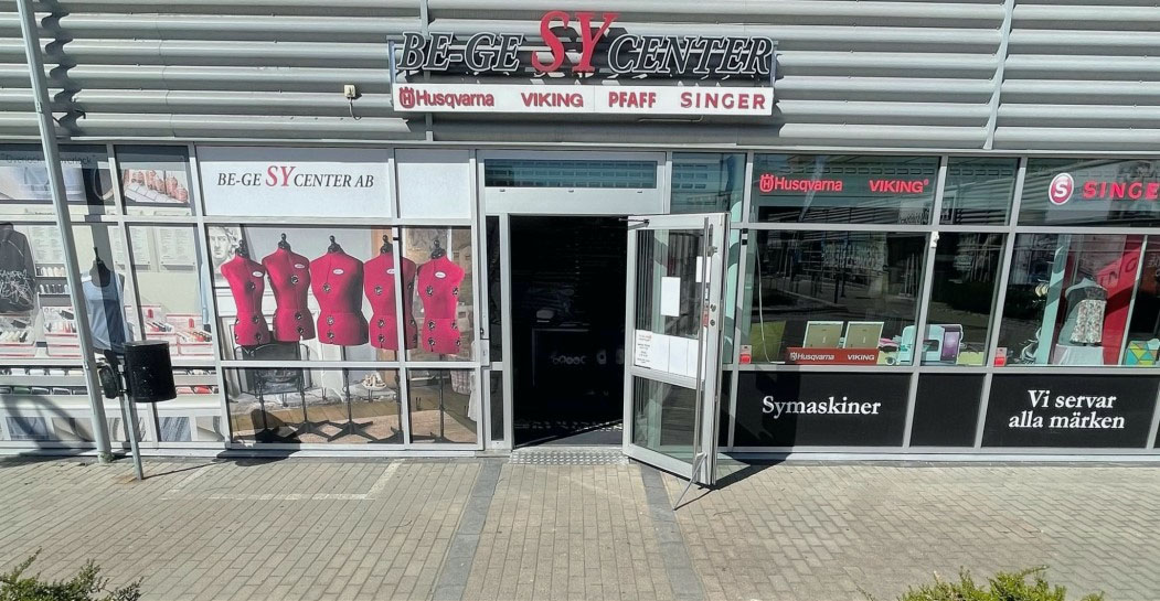 Be-Ge Sycenter och Symaskinskungen – symaskinsbutik i Malmö med lång erfarenhet